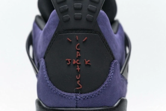 4 Purple Retro Air Travis x Scott AJ4-766302 Jordan AJ4-766302 0322